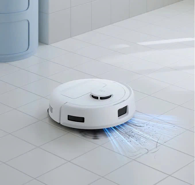 DEEBOT Mini tích hợp công nghệ ZeroTangle 2.0, chổi chữ V tự gỡ rối tóc, thu gom lông thú hiệu quả.