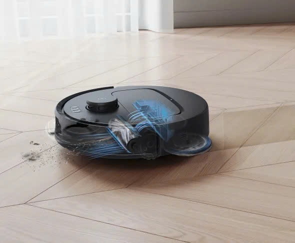 Robot dùng chổi ZeroTangle 2.0 chữ V 45°, tự gỡ tóc rối, ngăn nghẽn, cực tiện lợi cho nhà nuôi thú.