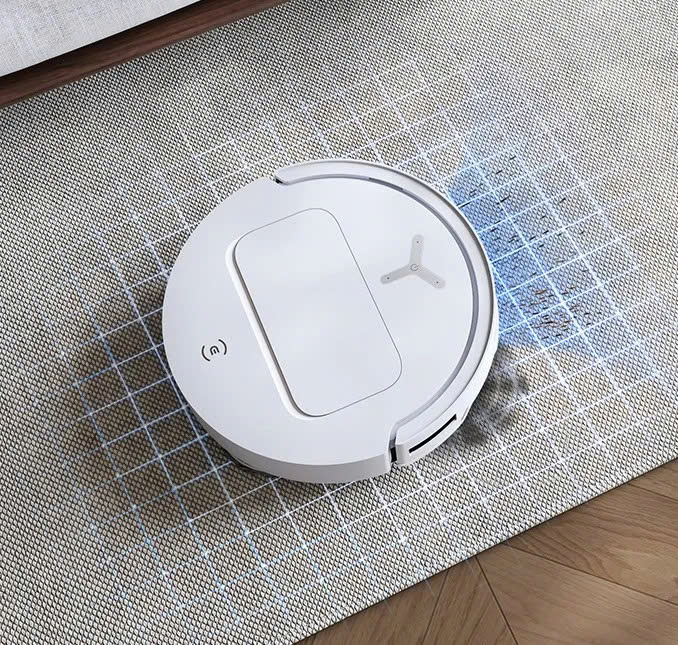 Lực hút 15.000 Pa siêu mạnh, hút sạch bụi mịn, rác lớn chỉ trong một lần di chuyển.