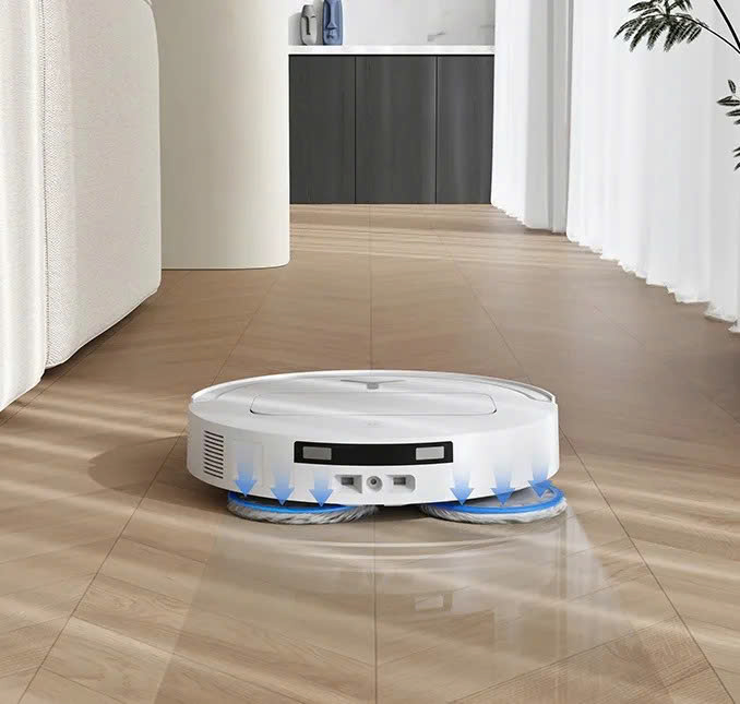 Hệ thống lau OZMO Turbo 2.0 xoay kép, đánh bay mọi vết bẩn cứng đầu, lau sạch không để lại vệt.