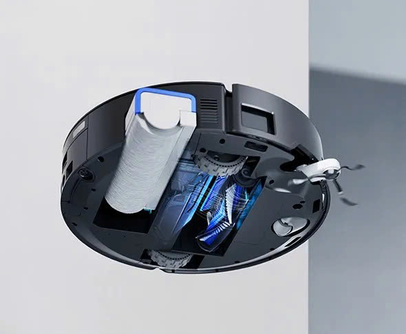 Công nghệ ZeroTangle 2.0 độc quyền giúp DEEBOT X8 PRO OMNI ngăn tóc rối, bảo trì dễ dàng, hút hiệu quả.