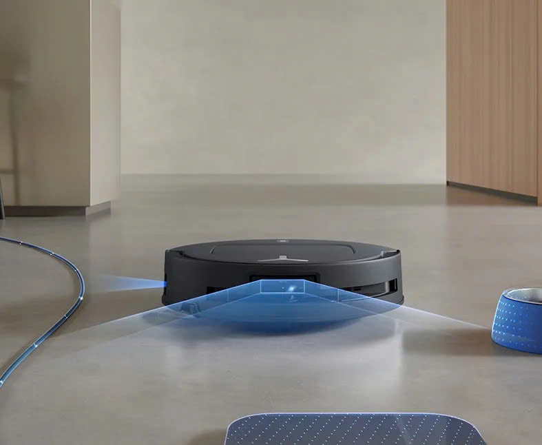 Hệ thống AIVI 3D nhận diện, tránh chính xác hơn 100 loại vật cản, di chuyển thông minh, hạn chế va chạm.